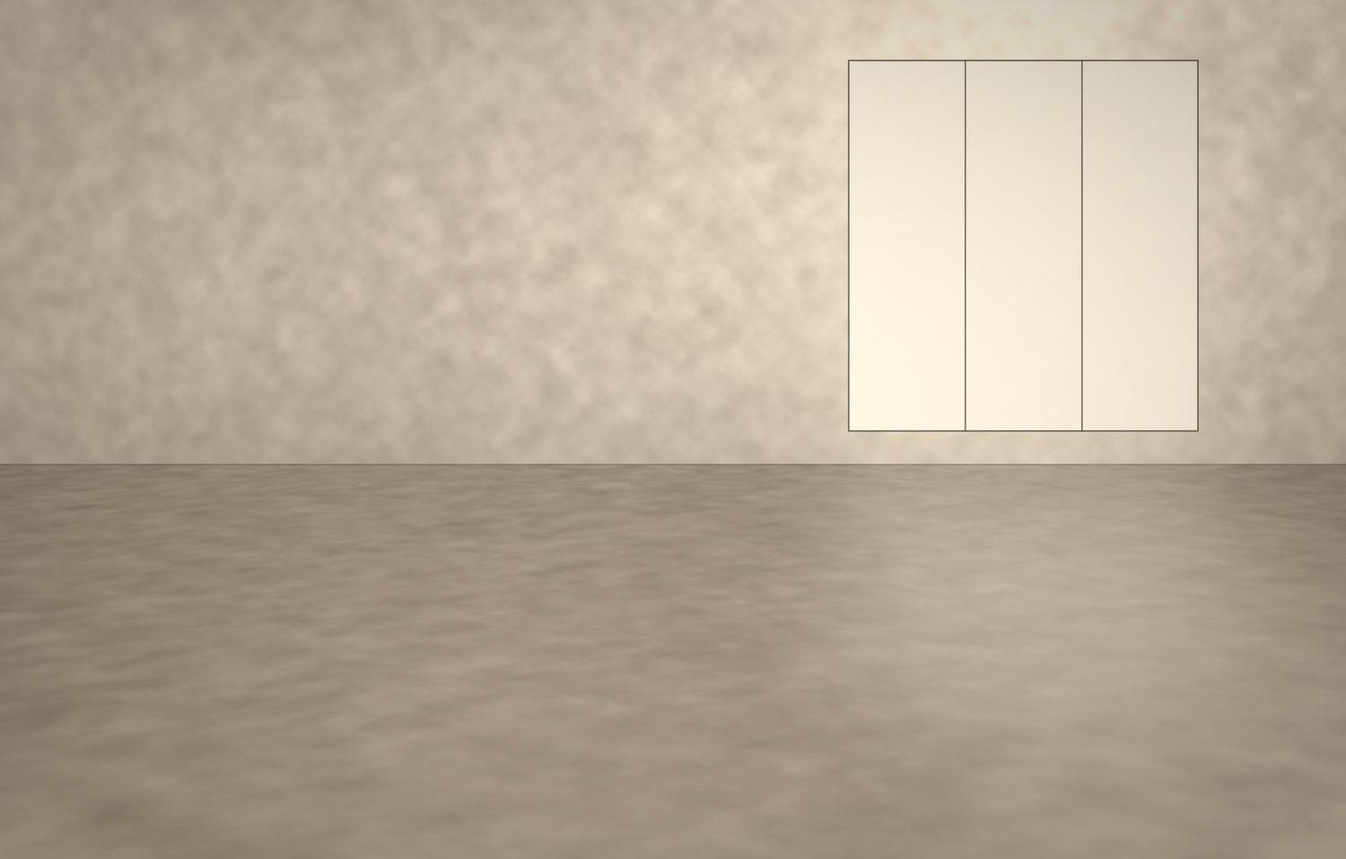 Bespoke surface finish tailored to a space