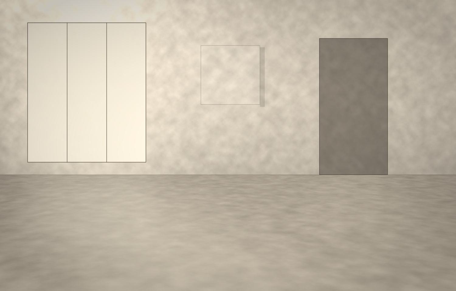 The same floor after a seamless microcement overlay