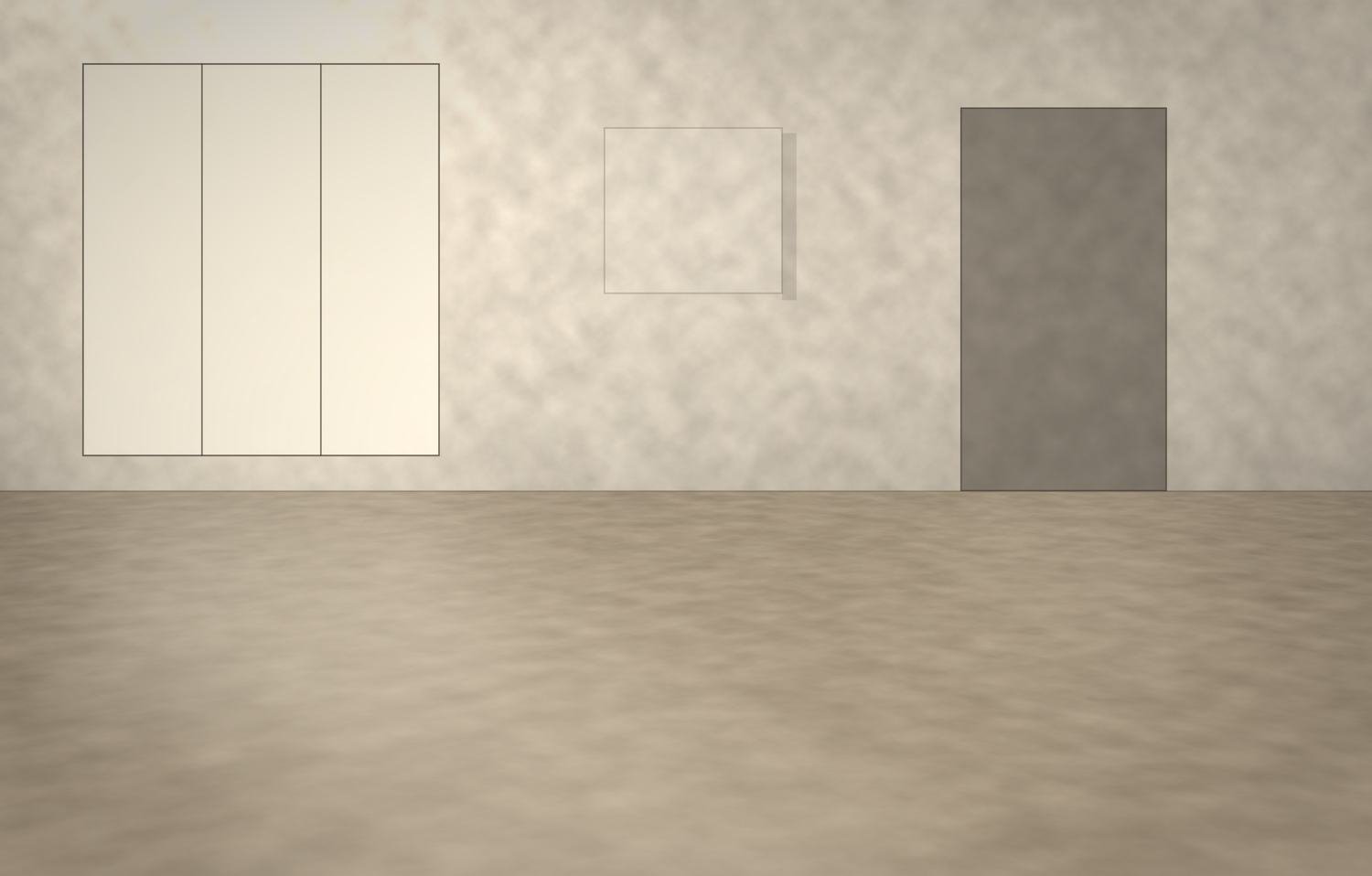 Living room after the microcement renovation