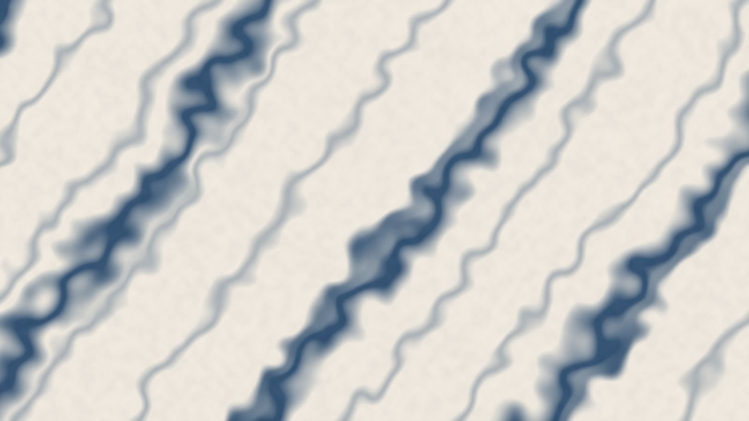 Mineral pigment veined through a pale troweled surface